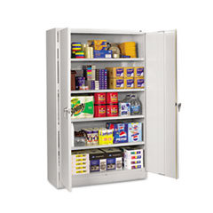 5 SHELF LOCKING STORAGE CABINET